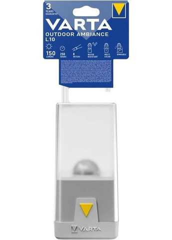 Ліхтар кемпінговий Ambiance L10, IP54, до 150 люмен, до 250 годин роботи, 3хАА Varta (315518401)