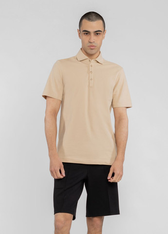 Поло чоловіче бежеве Arber Jersey polo-shirt (329304342)