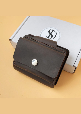 Гаманецьзатиск Slim, чорний з монетницею SD Leather (267230682)