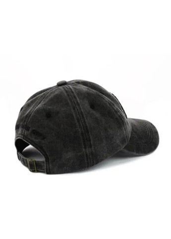 Бейсболка унісекс New York NY чорна, варений джинс, котон+поліестер, розмір 56–60 см, літня кепка з вигнутим козирком No Brand (365280068)