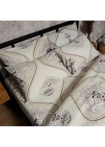 Комплект постельного белья Микросатин Premium Семейные 160х220х2 наволочки 2х70х70 (MS-820010007) Moon&Star Royal Elegance (356113434)