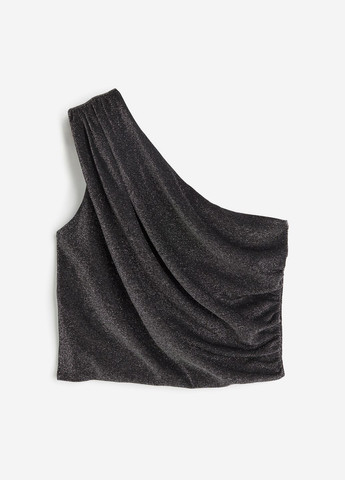 Блестящий топ на одно плече H&M (327729840)