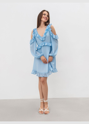 Блакитна сукня Romashka однотонна