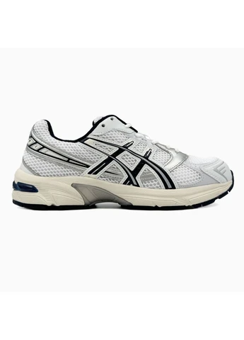 КРОССОВКИ ЖЕНСКИЕ ASICS GEL-1130 WHITE/BLACK/BEIGE АСИКС ГЕЛЬ 1130 БЕЛЫЕ No Brand белые демисезоны (391999699)