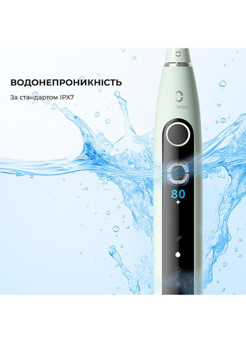 Электрическая зубная щетка X Pro 20 Set Black (6970810556964) Oclean (359475962)