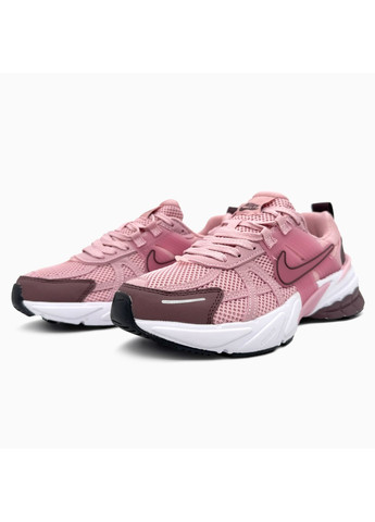 КРОСІВКИ ЖІНОЧІ NIKE V2K RUNTEKK PINK / BORDO НАЙК В2К РАНТЕКК No Brand рожеві демісезони (368870113)