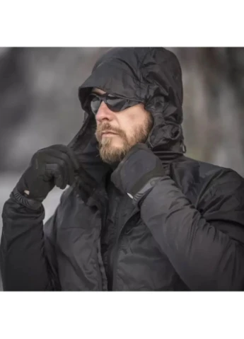 Чорна демісезонна куртка carinthia g-oft tg jacket black No Brand