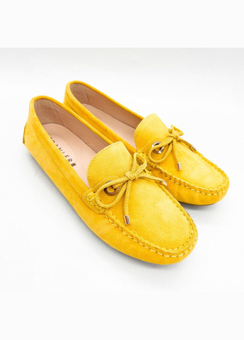 Желтые мокасины (р) замша 0-1-1-am-2021-69-39n Danler