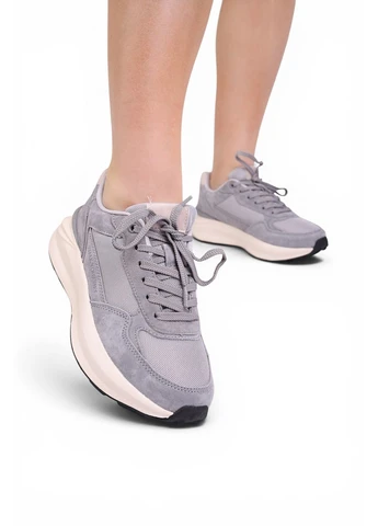 Кросівки жіночі Натуральна замша сірі 351162 Where Uwear сірі (397194909)