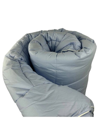 Одеяло полуторное закрытое Лебединый пух 20322 150х210 см синее Arda (335583777)