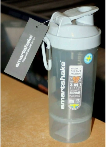 Шейкер спортивний Original2GO One 800ml Mist Gray SmartShake (396802056)