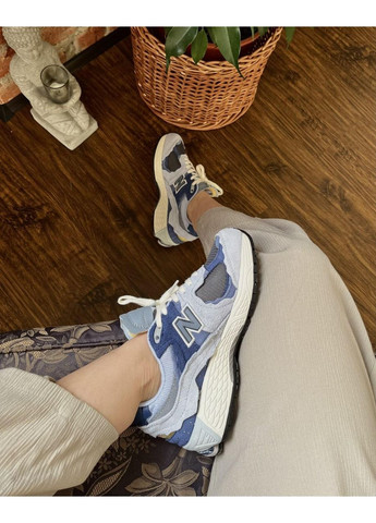 КРОСІВКИ ЖІНОЧІ NEW BALANCE 2002R LIGHT BLUE НЬЮ БЕЛАНС 2002R No Brand блакитні демісезони (367168500)