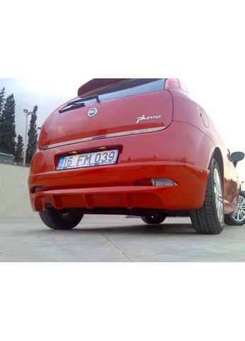 Задній бампер (накладка, під фарбування) для Fiat Punto Grande/EVO 2006-2018 рр Meliset (389780461)