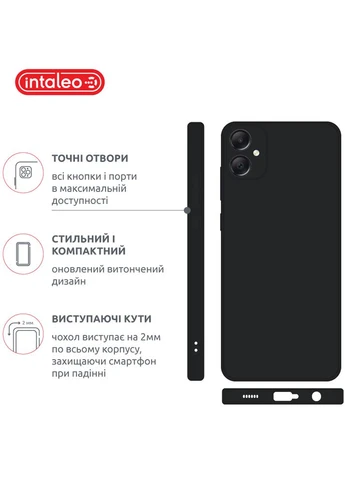 Чехол SoftShell для Samsung Galaxy A05 Black (1283126585579) Intaleo (393436622)