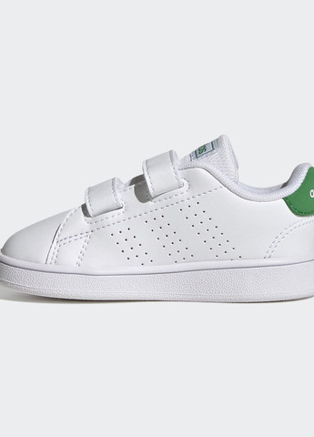 Белые всесезонные кроссовки advantage lifestyle court adidas