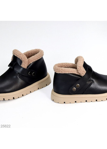Черевики Romena (код 25622) 🖤 Натуральна шкіра | Зима | Екохутро No Brand (364195690)