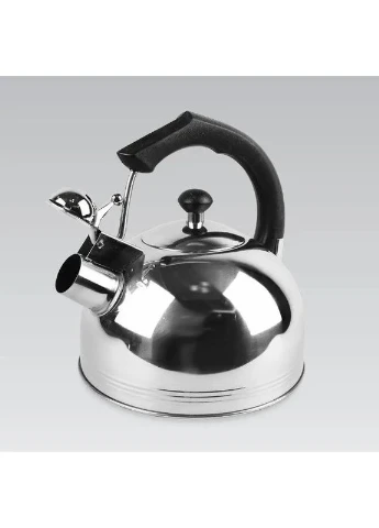 Чайник со свистком для плиты MR-1308 3.5 л из нержавеющей стали Black Maestro (379998685)