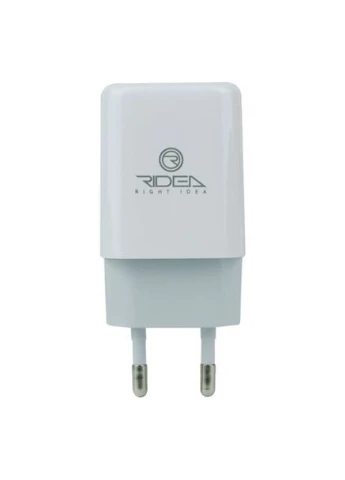 Сетевое Зарядное Устройство Ridea RW-18123 Rapid 1USB QC 18W+Micro Белый No Brand (391187186)