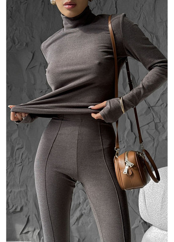 Стильный термо костюм в шоколадном цвете Jadone Fashion (366074878)