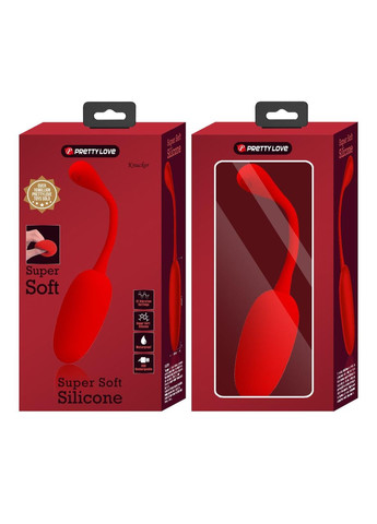 Віброяйце Pretty Love Knucker червоне No Brand (361071645)
