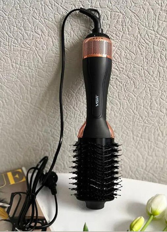 Фен-щетка-браш с вращающейся насадкой V-416 стайлер брашинг для укладки накрутки и расчесывания волос VGR (306447771)