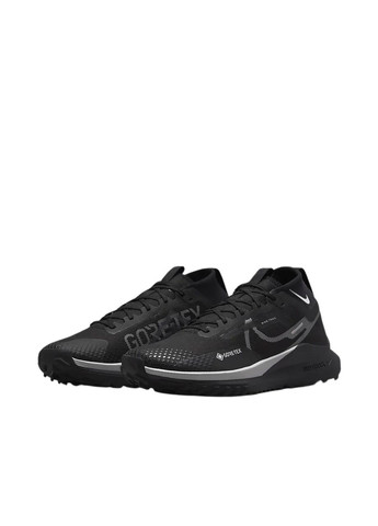 Черные демисезонные кроссовки react pegasus trail 4 gtx dj7926-001 Nike