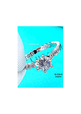 Каблучка Stainlees Steel 735-S р. Stainless Steel (346393539)