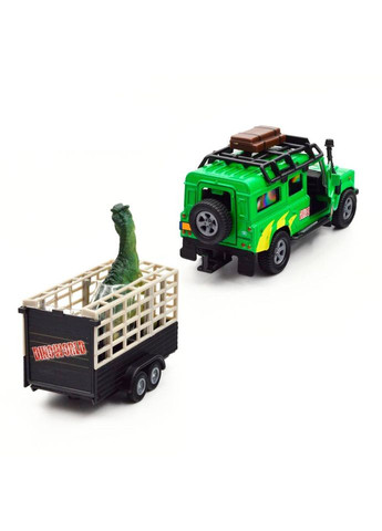 Игровой набор Land Rover TechnoDrive 520178.270 с прицепом и динозавром. No Brand (339777661)
