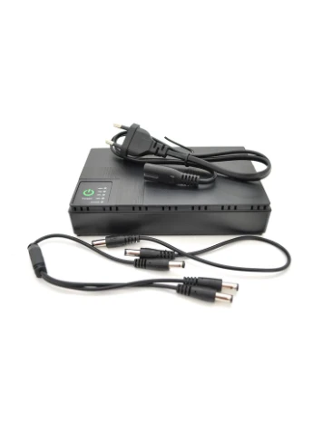 ДБЖ UPS-36W DC1036P для роутерів/комутаторів/PON/POE-430, 5/9/12V, 1A/2А, 10400 мAh, Black, BOX Voltronic (313105697)