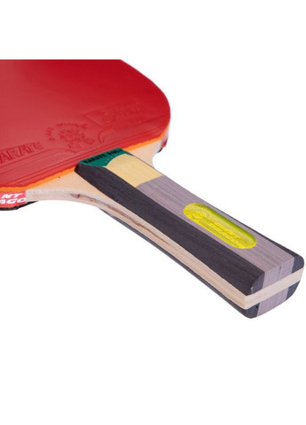 Ракетка для настільного тенісу пінг-понгу KARATE P40+ 4star MT-5691 (деревина, гума) ST12402P Giant (361436353)