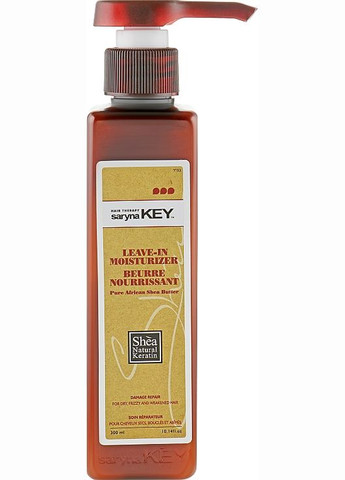 Увлажняющий крем для волос Damage Repair Keratin Treatment Pure African Shea Cream 300ml (318617-190226) Saryna Key (368626402)