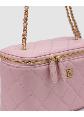 Сумка женская Classic Powder Lambskin Pearl Crush Vanity Bag Gold No Brand (362044755)