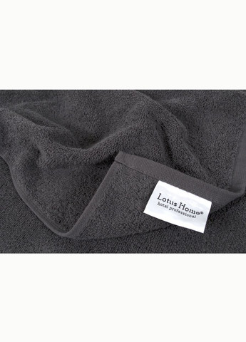 Lotus полотенце home - hotel basic графит 40*70 (16/1) 450 г/м² серый производство -