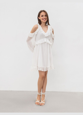 Белое платье Romashka однотонное