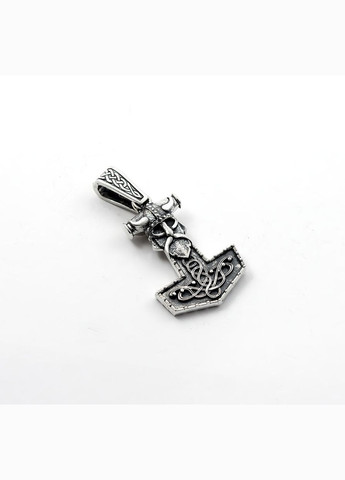 Кулон молот Тора 6325 Maxi Silver (337133519)