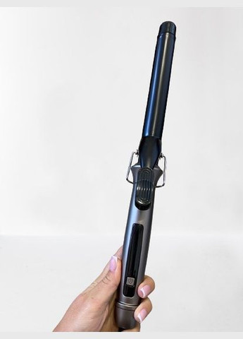 Профессиональная плойка для завивки волос и создания кучеров с зажимом 50 Вт Pro Mozer MZ6630 Черная Promozer (312486092)