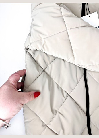 Бежева демісезонна куртка 122 см бежевий артикул л778 Zara