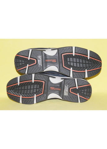 Синие повседневные туфли мужские, размер 47 Rockport на шнурках