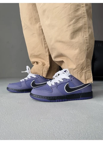 Фіолетові літні кросівки nike sb dunk purple найк сб данк фіолетові No Brand