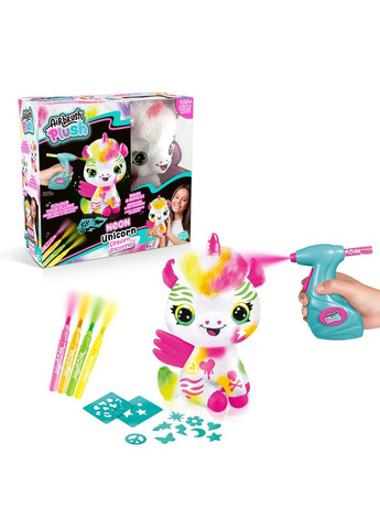 Набор для творчества DIY Airbrush Plush Единорог неон () Canal Toys AIR024 (370141000)