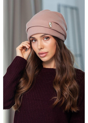 Шапка из кашемира, цвет Темно-бежевый Fashion (365072243)