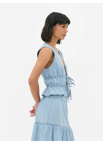 Топ лето,голубой, Primark (397577331)