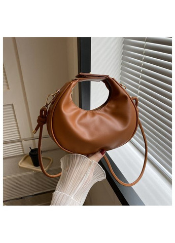 Жіноча сумка хобо багет 10571 через плече No Brand (344446484)