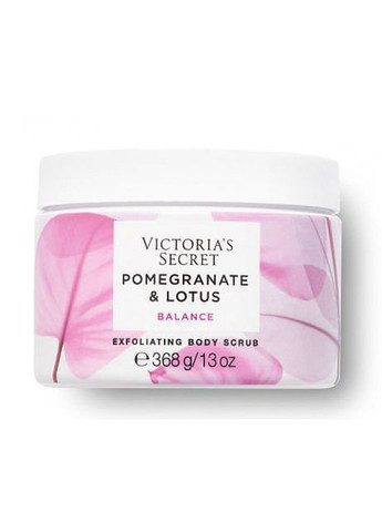 Скраб для тіла Natural Beauty Exfoliating Body Scrub Pomegranate & Lotus 368мл Victoria's Secret (289727863)