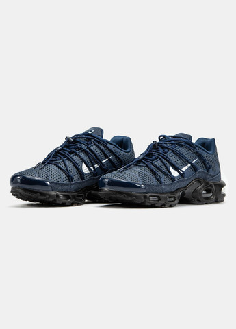 Синій Осінні кросівки чоловічі nike air max tn plus toggle utility blue | найк аір макс тн плюс сині No Brand
