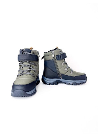 Хаки зимние ботинки 33 г 21 см хаки артикул з189 Jong Golf