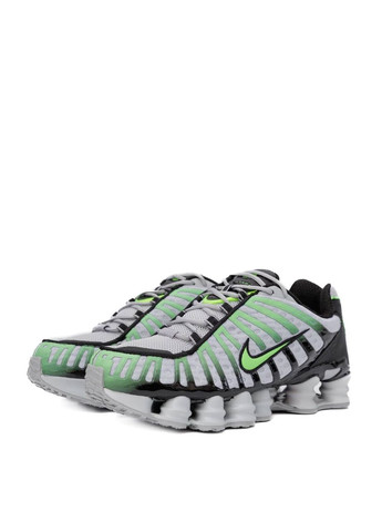 Цветные демисезонные кроссовки мужские nike nd No Brand Shox TL Grey Wolf