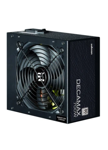 Блок живлення Decamax (700W) 85%, 80 Plus, 120мм, 1xMB 24pin(20+4), 1xCPU 8pin(4+4), 3xMolex, 6xSATA, 4xPCIe 8pin(6+2) Zalman (314779553)