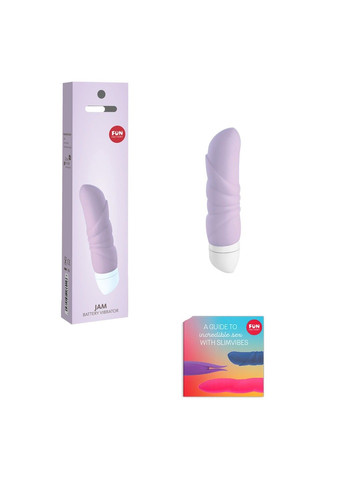 Мінівібратор JAM, бузковий, підходить для клітора, рельєфний Fun Factory (315498276)