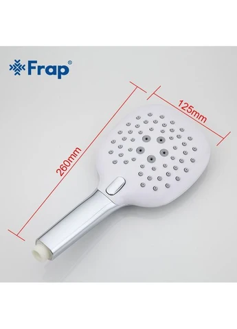 Ручний душ F005, 3-режим, хром Frap (379039602)